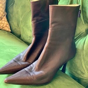 Gucci leather boots- 100% Authentic